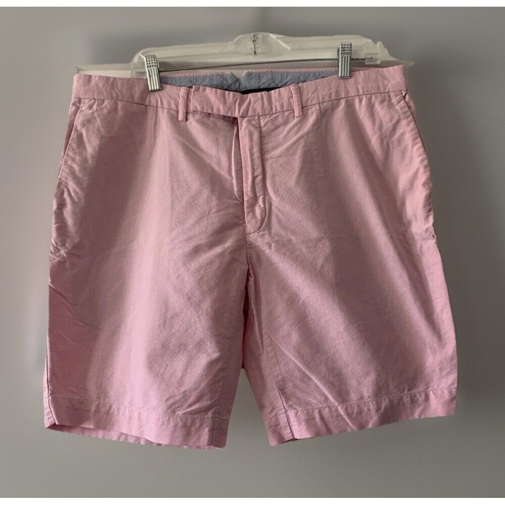Polo Ralph Lauren Shorts Pink Classic Preppy Cotton 9" Inseam Chino Men’s Sz 38